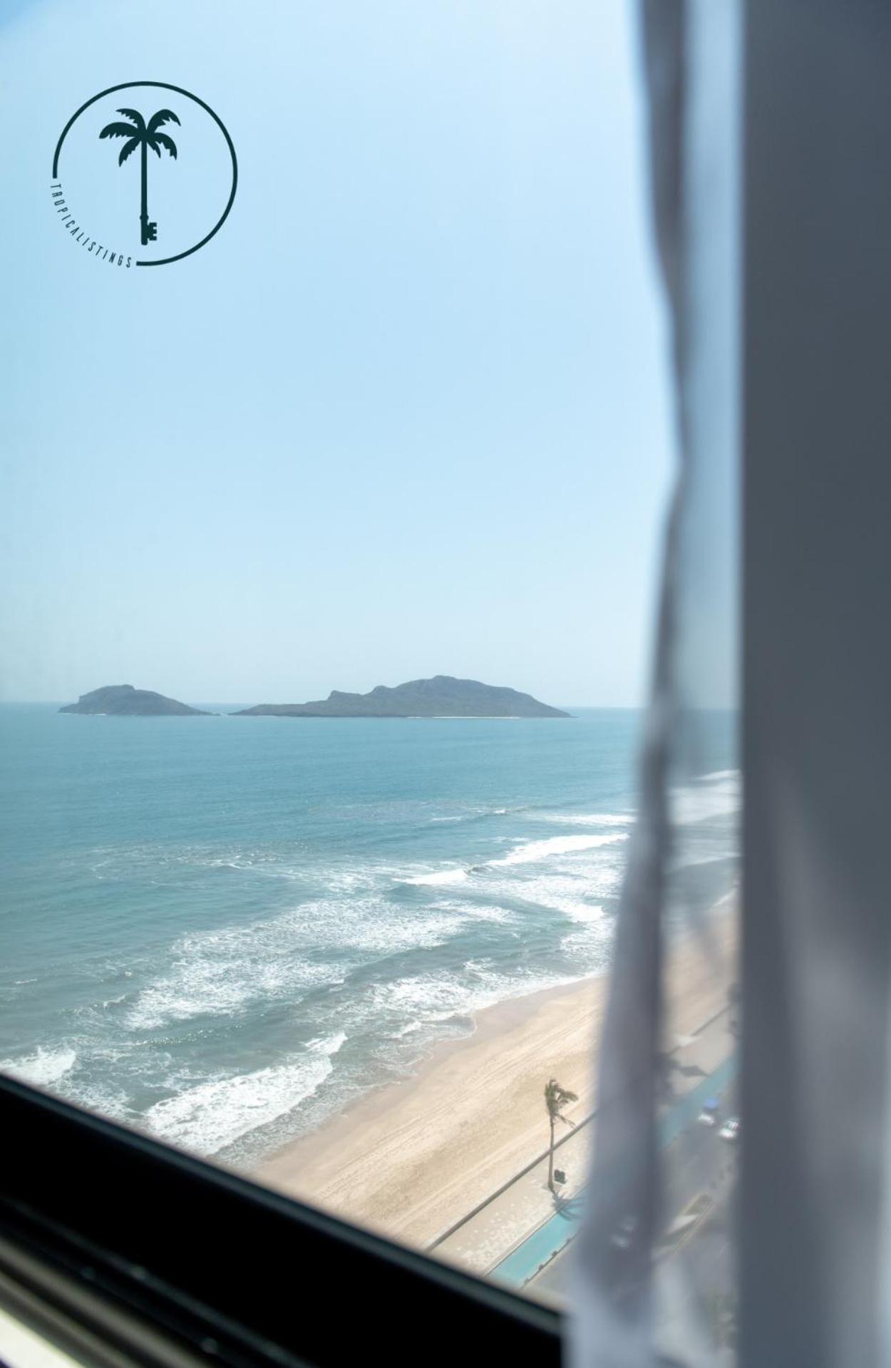 Hermosa Vista Al Mar, Condominio De Lujo! Mazatlán Exterior foto