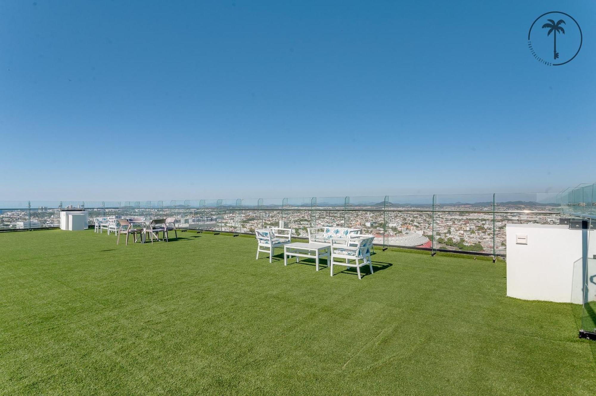 Hermosa Vista Al Mar, Condominio De Lujo! Mazatlán Exterior foto